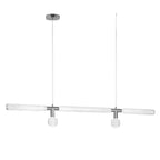 Solara Pendant Lamp Crystal Cylinder Cipher Contemporary