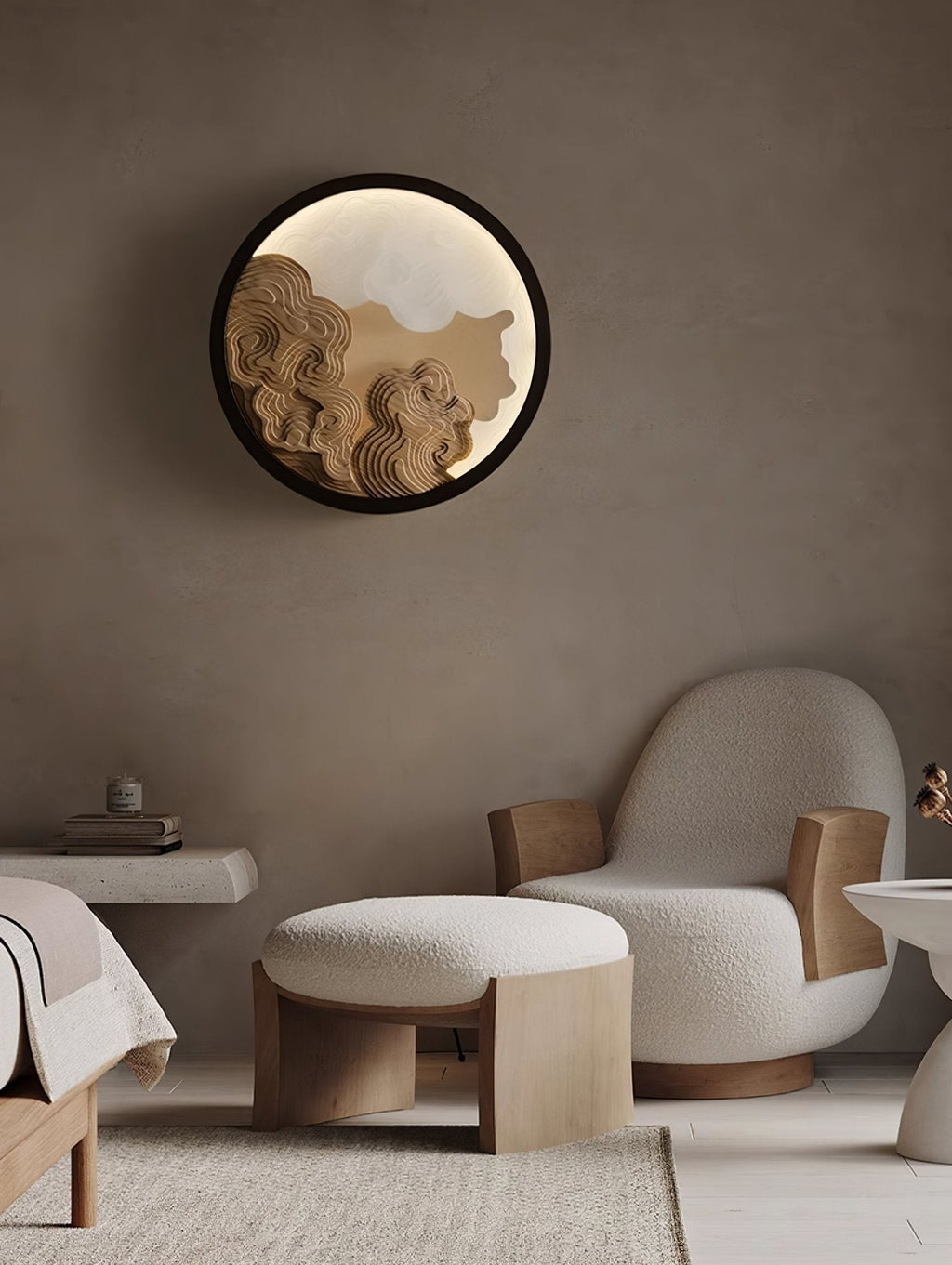 Grayson Modern Wood Wall Lamp