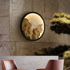 Cirrus Modern Wood & Acrylic Wall Light