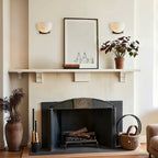Corvina Bowl Alabaster Wall Light