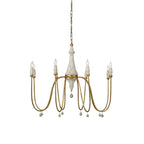 Arcad Vintage Industrial Wooden Chandelier