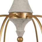 Arcad Vintage Industrial Wooden Chandelier