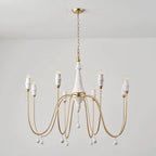 Arcad Vintage Industrial Wooden Chandelier