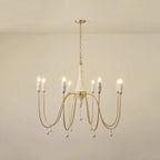 Arcad Vintage Industrial Wooden Chandelier