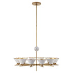 Bloom Large Vintage Marble Chandelier