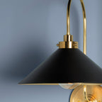Silva Vintage Indoor Wall Lamp Brass