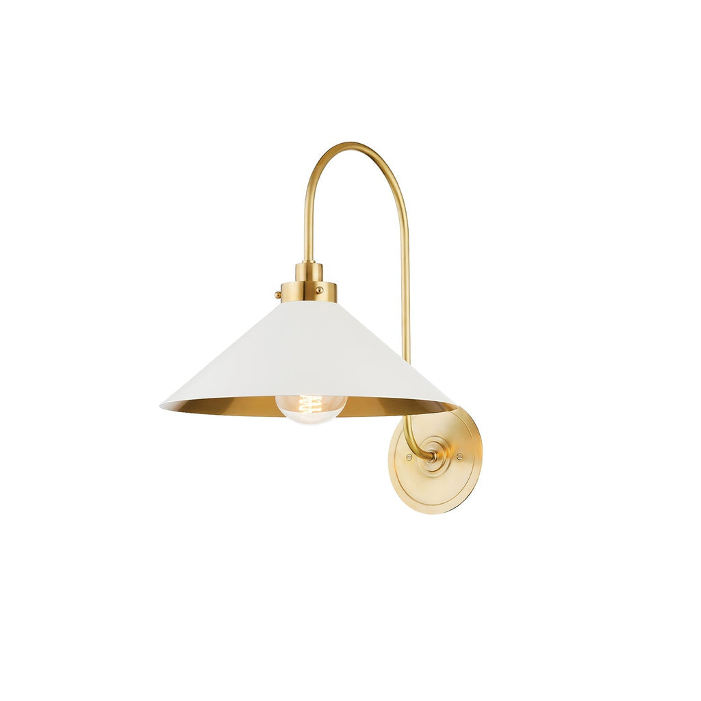 Silva Vintage Indoor Wall Lamp Brass