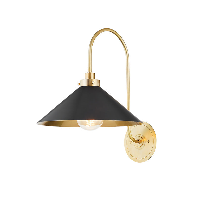 Silva Vintage Indoor Wall Lamp Brass