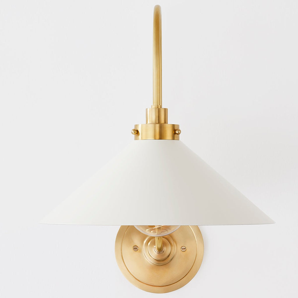 Silva Vintage Indoor Wall Lamp Brass