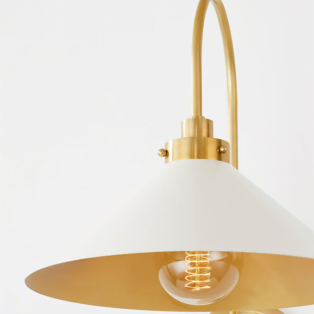 Silva Vintage Indoor Wall Lamp Brass