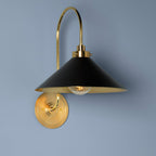 Silva Vintage Indoor Wall Lamp Brass