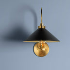 Silva Vintage Indoor Wall Lamp Brass