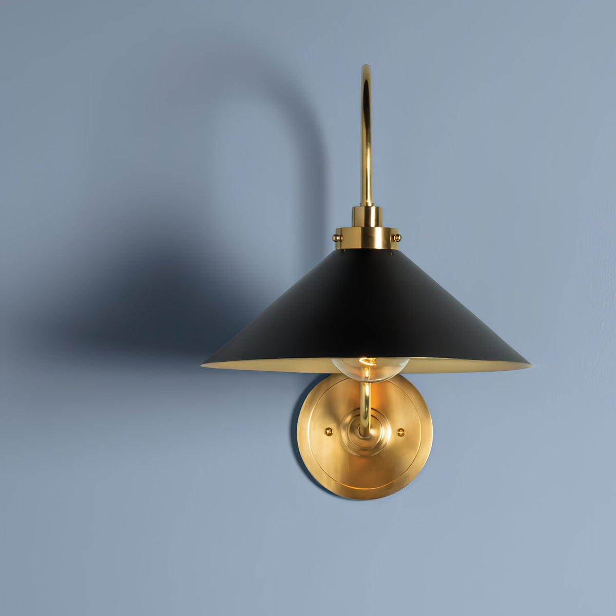 Silva Vintage Indoor Wall Lamp Brass