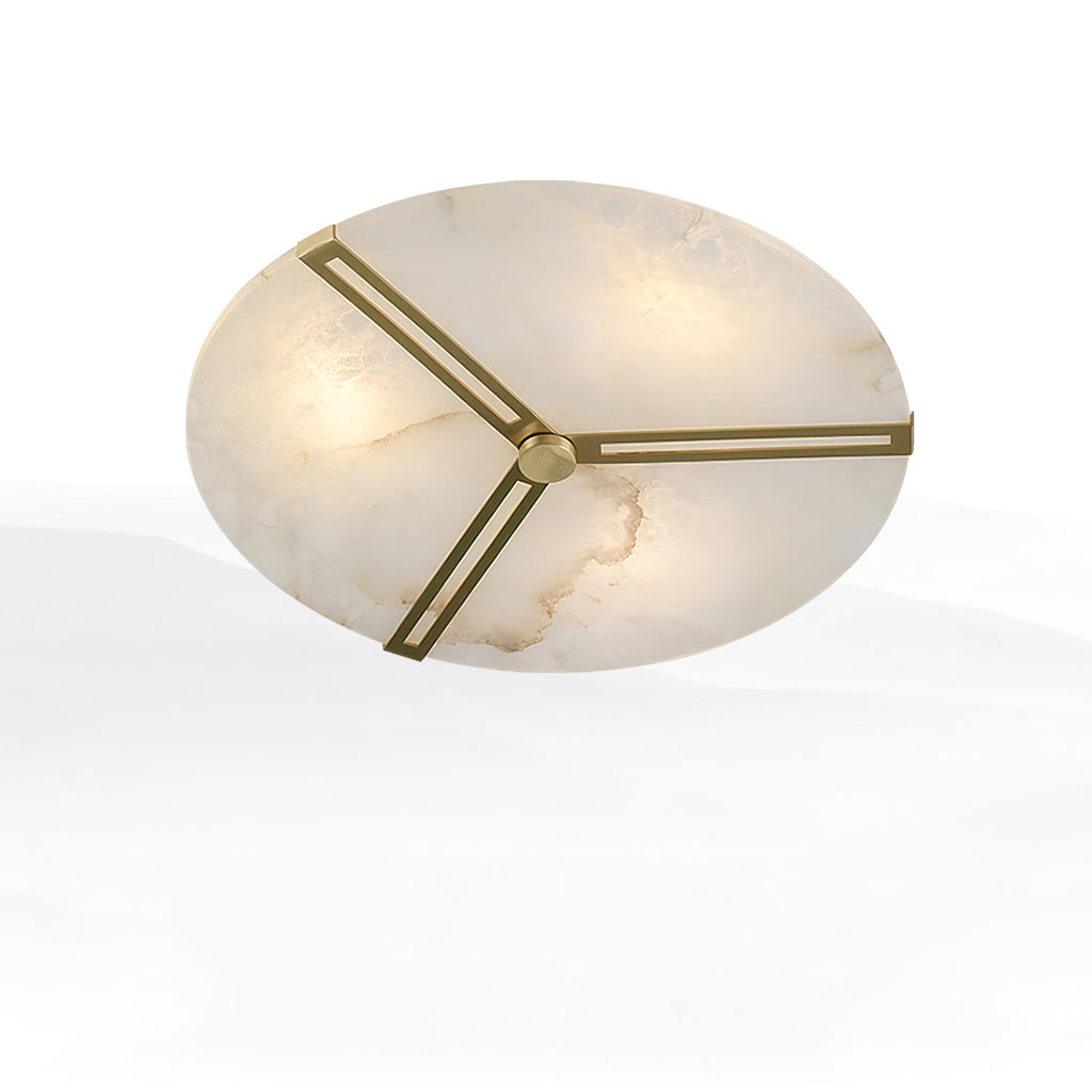 Aveline Alabaster Flush Mount Ceiling Light