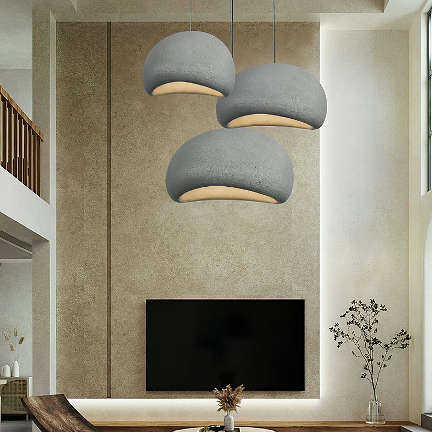 Lustra Pendant Light Cloud Swag Wabi-Sabi