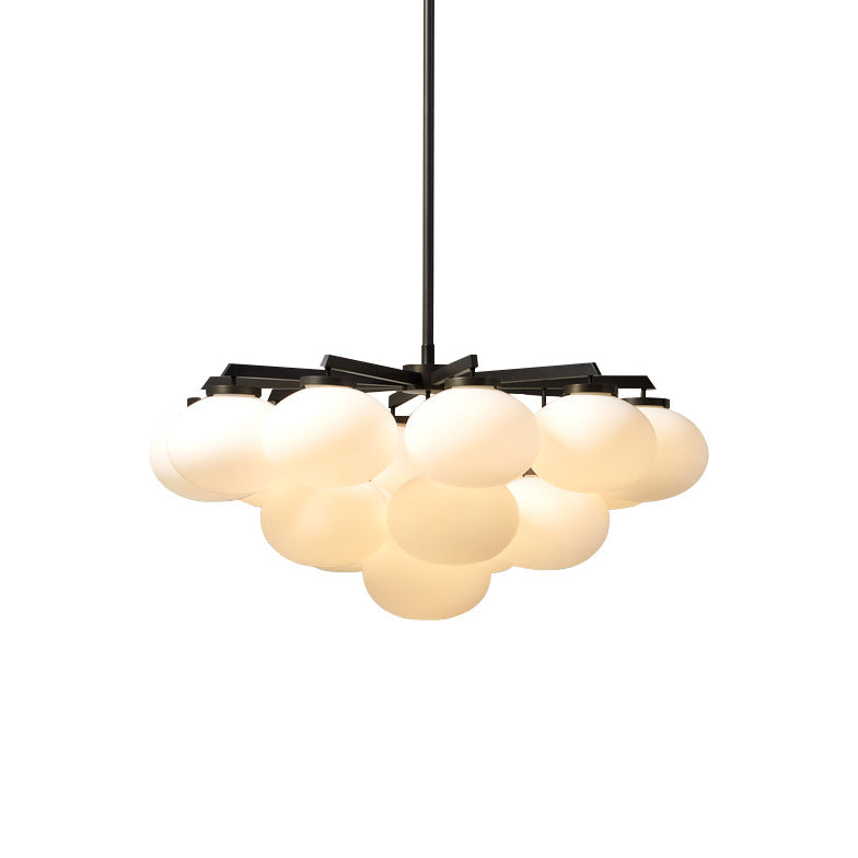 Edge Premium Elegance Brass Glass Chandelier