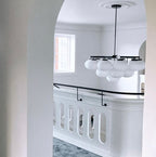 Edge Premium Elegance Brass Glass Chandelier