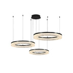 Idyll Modern Minimalist Round LED Resin Chandelier
