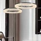 Idyll Modern Minimalist Round LED Resin Chandelier