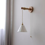 Coca Wall Lamp Pleated Cone
