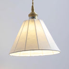 Coca Wall Lamp Pleated Cone