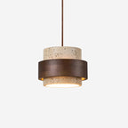 Ritta Pendant Light Travertine - image 1
