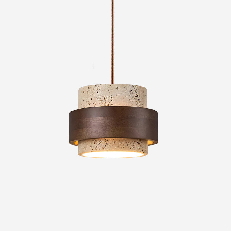 Ritta Pendant Light Travertine - image 1