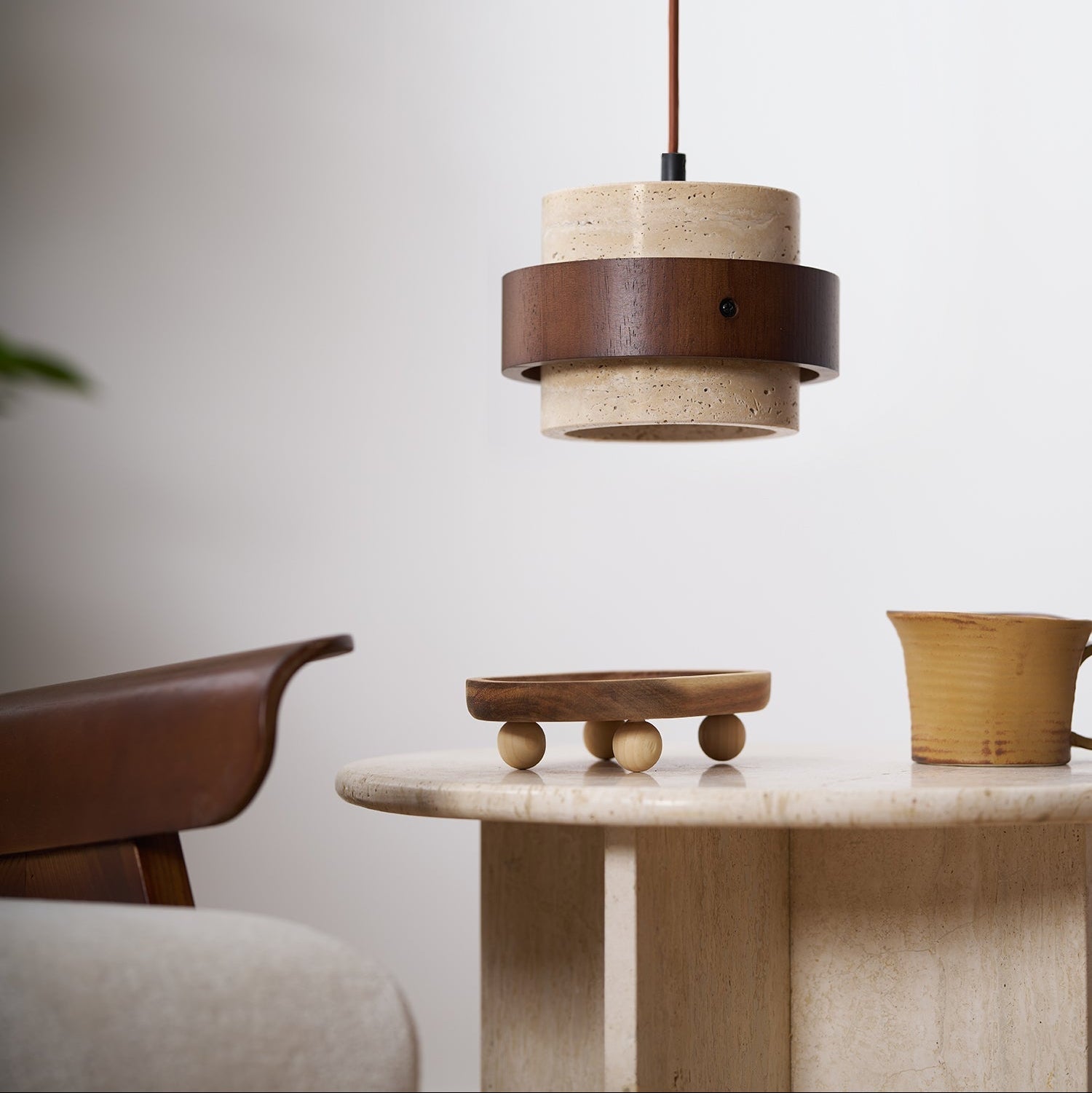 Ritta Pendant Light Travertine - image 26