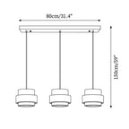 Ritta Pendant Light Travertine - image 8