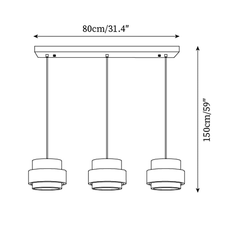 Ritta Pendant Light Travertine - image 8
