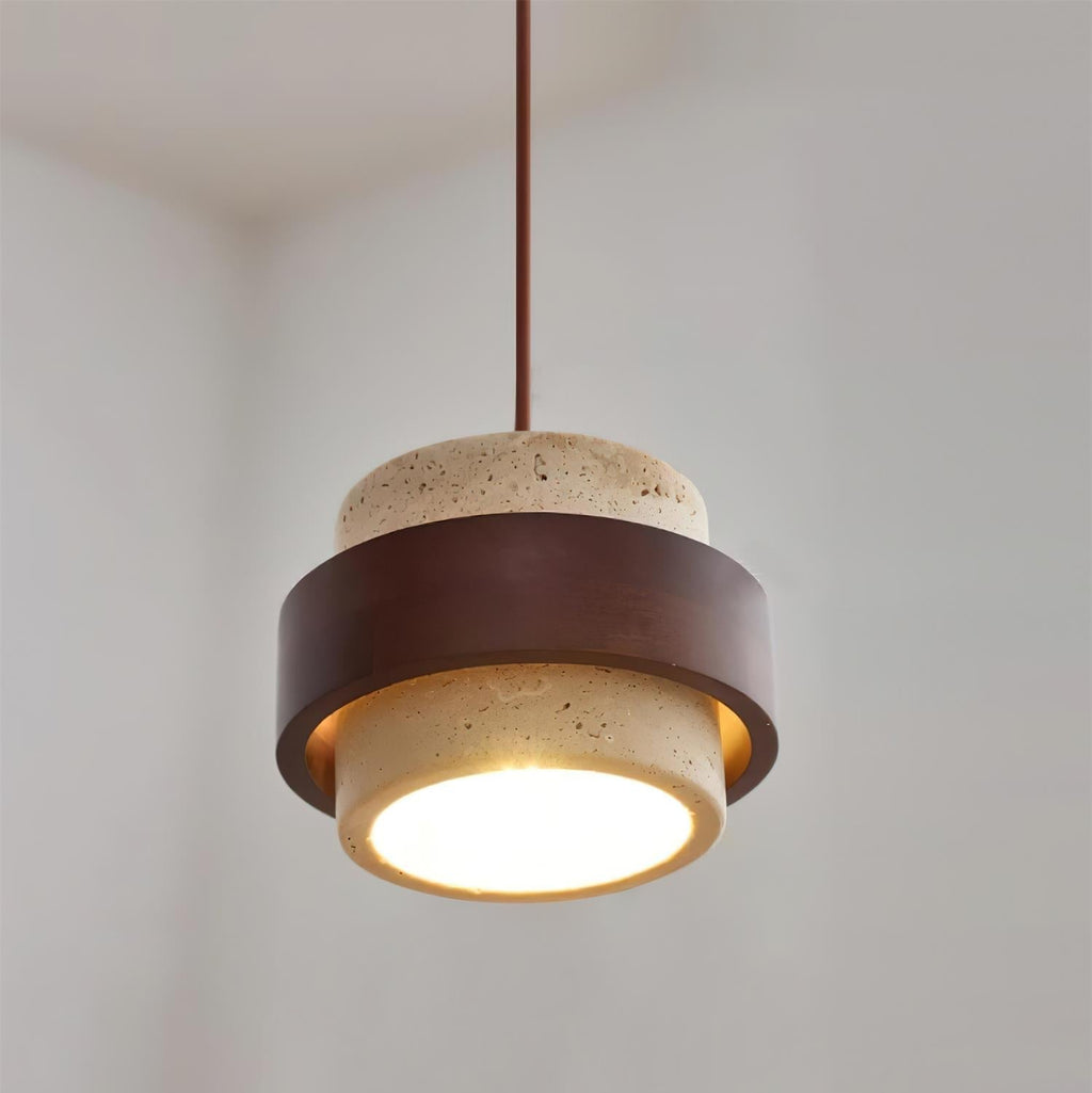 Ritta Pendant Light Travertine - image 4