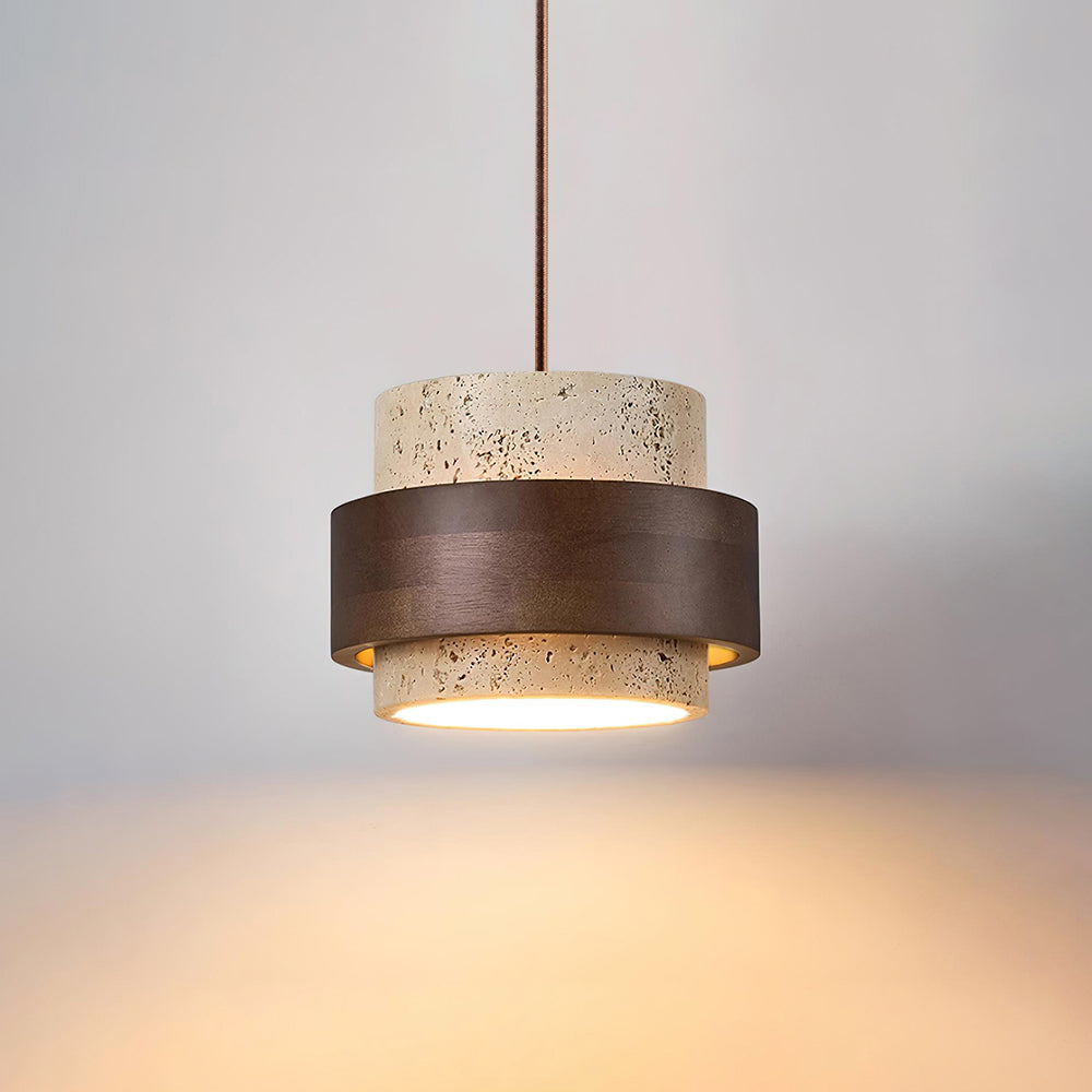 Ritta Pendant Light Travertine - image 2