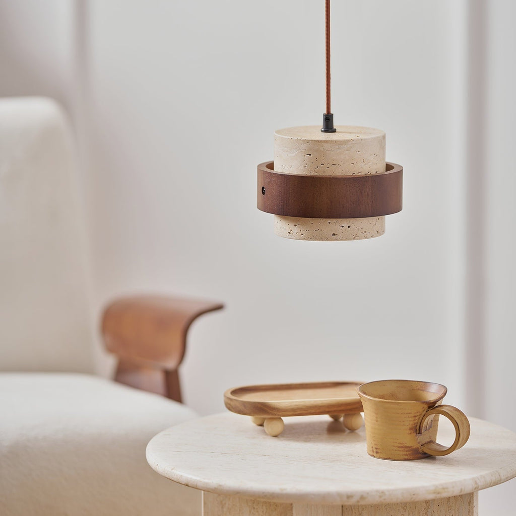 Ritta Pendant Light Travertine - image 28