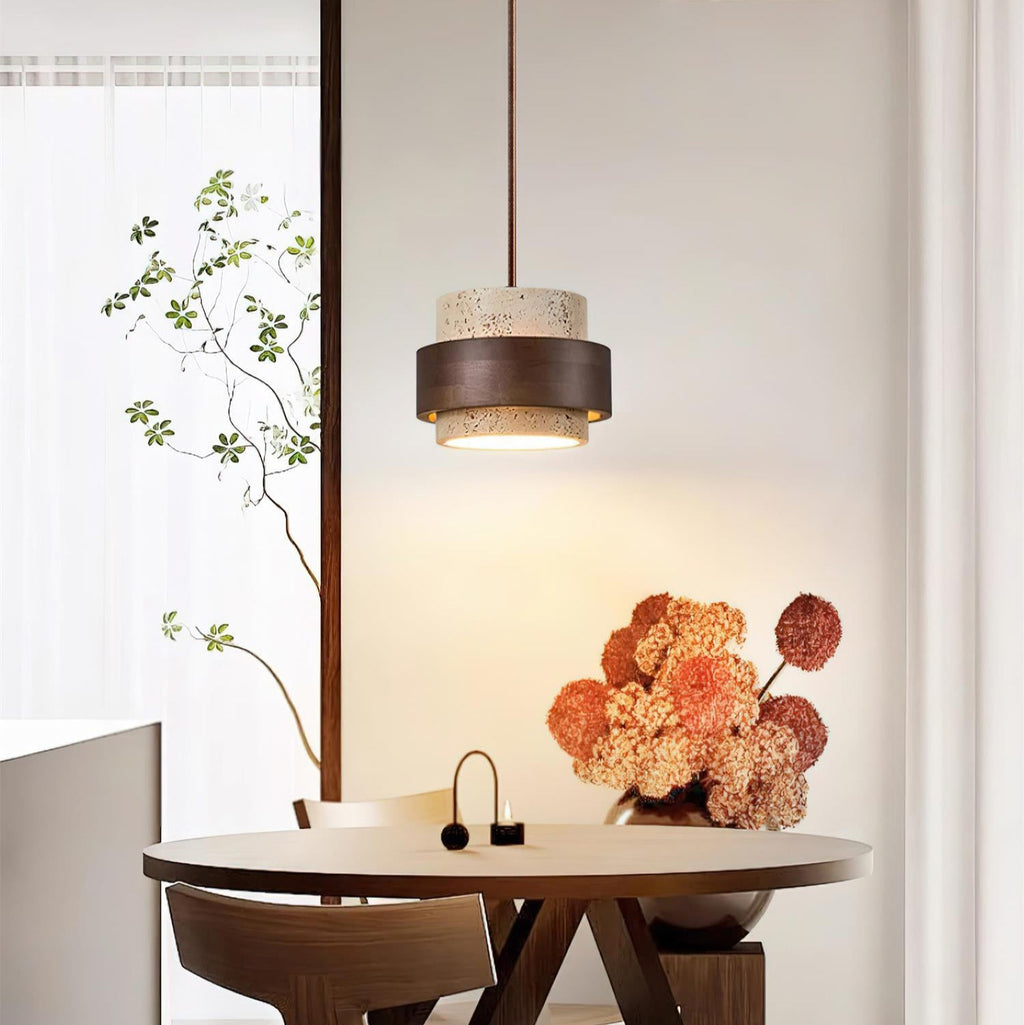 Ritta Pendant Light Travertine - image 3