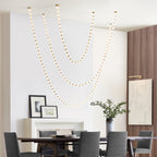 Karma Modern Minimalist Glass Chandelier