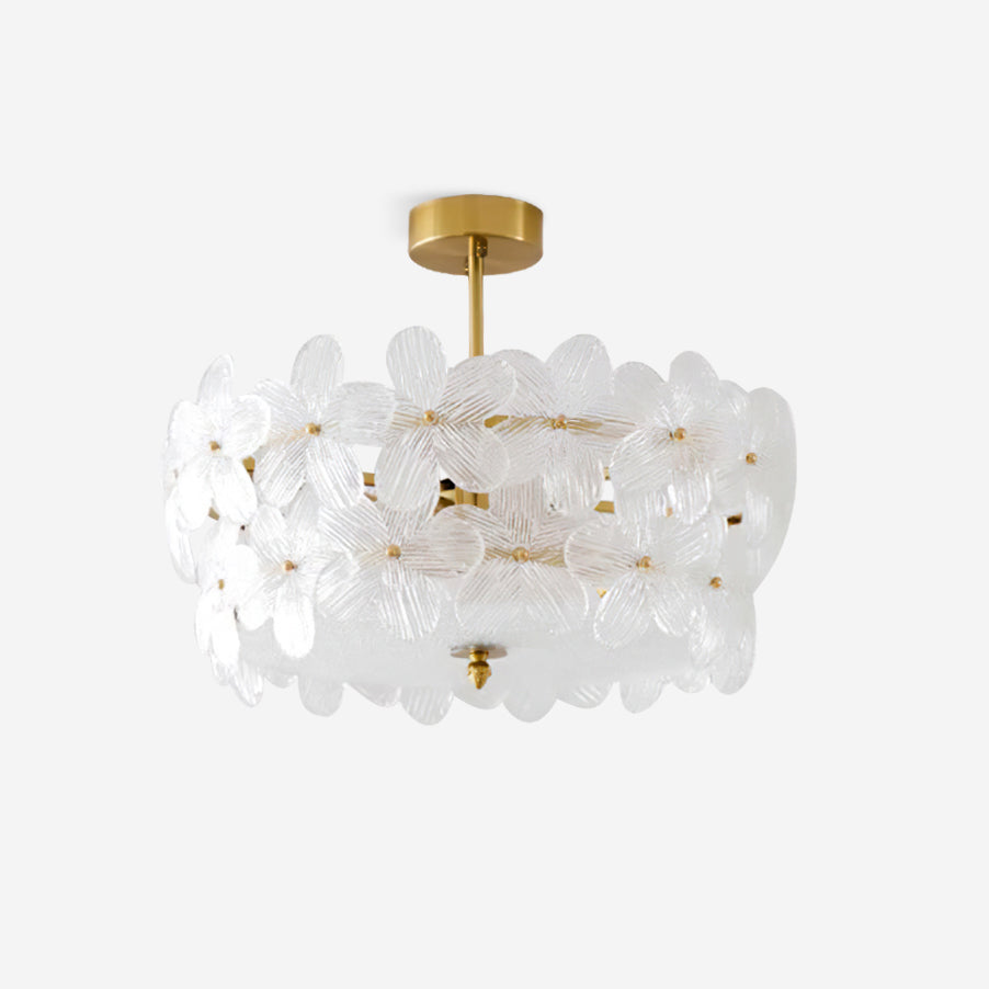 Fionel Glass Semi-Flush Mount Ceiling Light