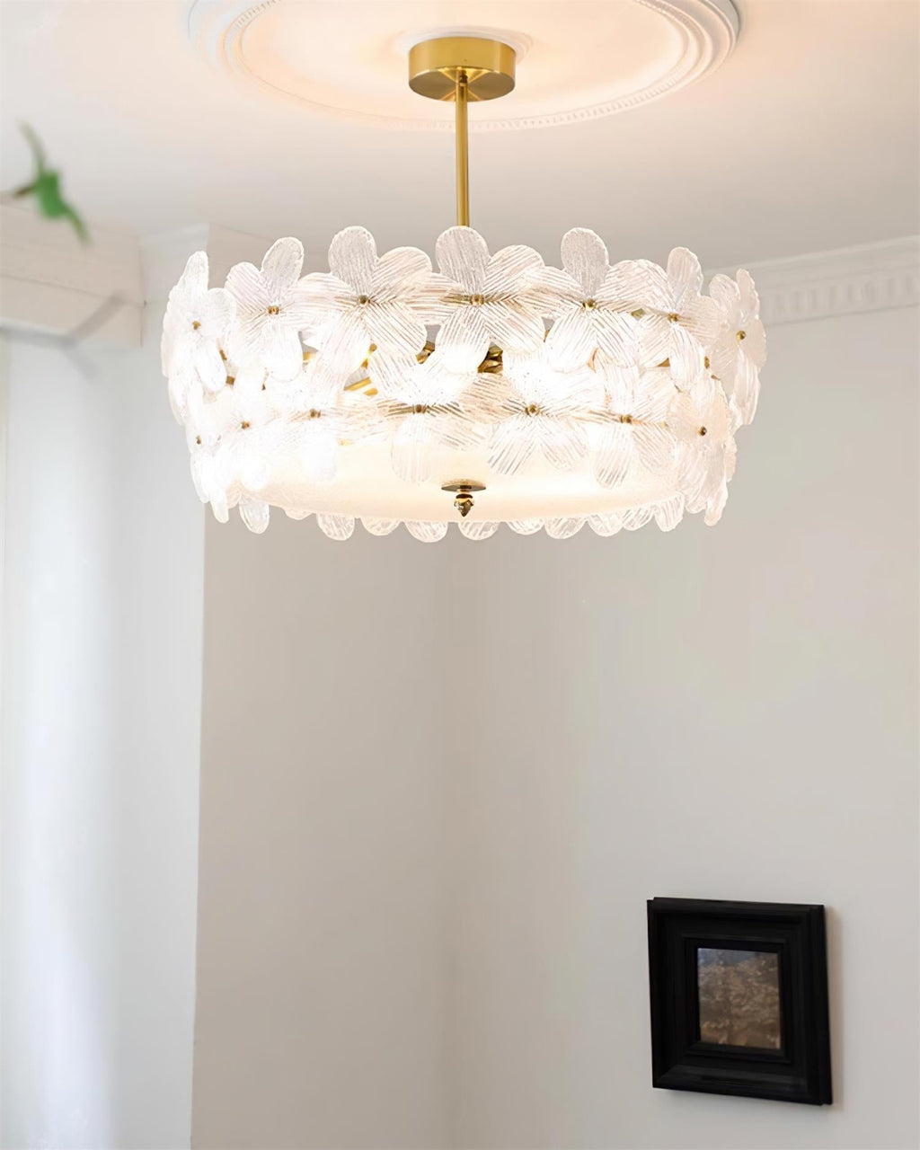 Fionel Glass Semi-Flush Mount Ceiling Light