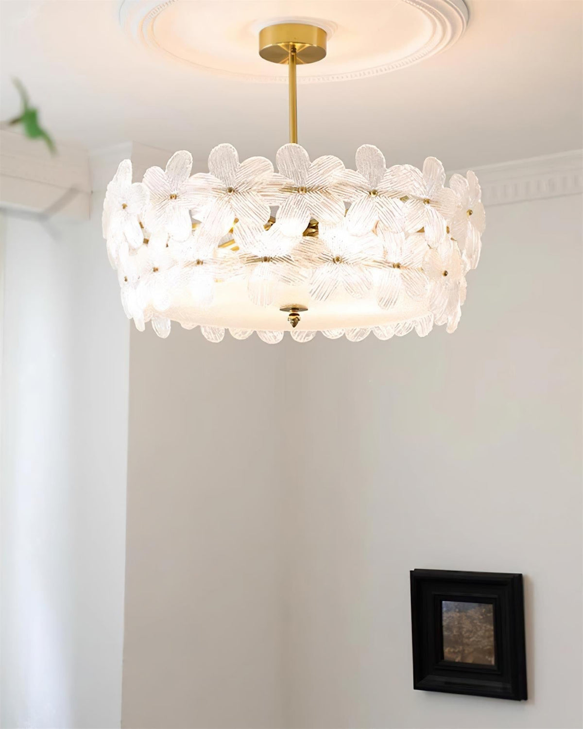 Fionel Glass Semi-Flush Mount Ceiling Light