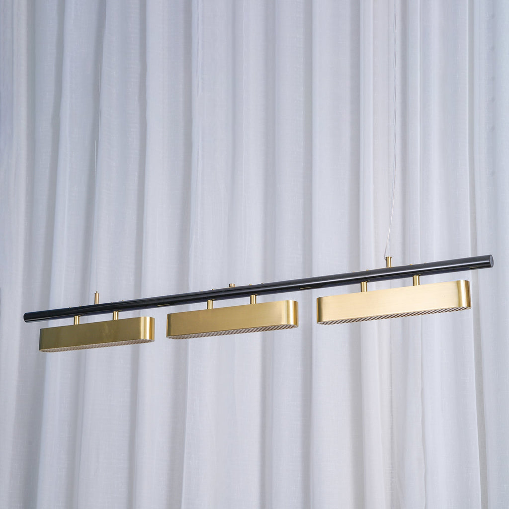Elarain Brass Minimalist Pendant Light