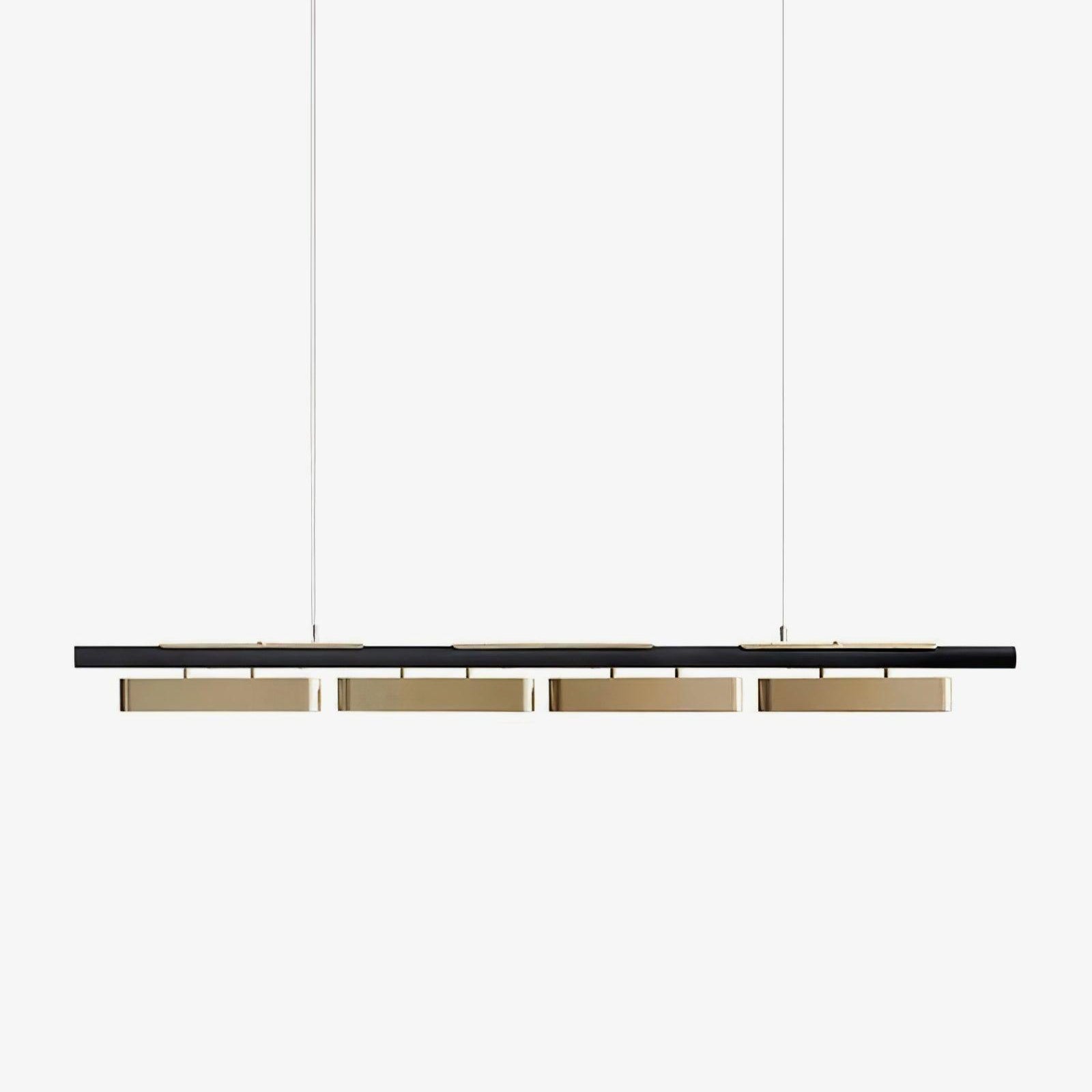 Elarain Brass Minimalist Pendant Light