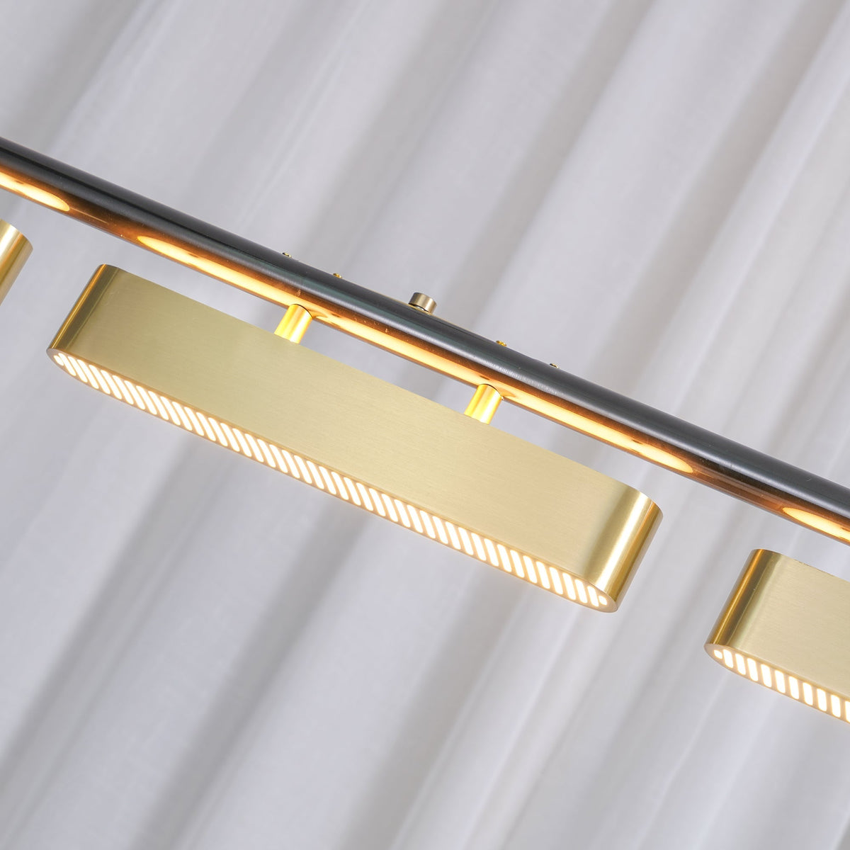 Elarain Brass Minimalist Pendant Light