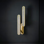 Lustra Wall Lamp Brass Slotted Grill