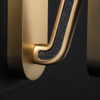 Lustra Wall Lamp Brass Slotted Grill
