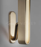 Lustra Wall Lamp Brass Slotted Grill