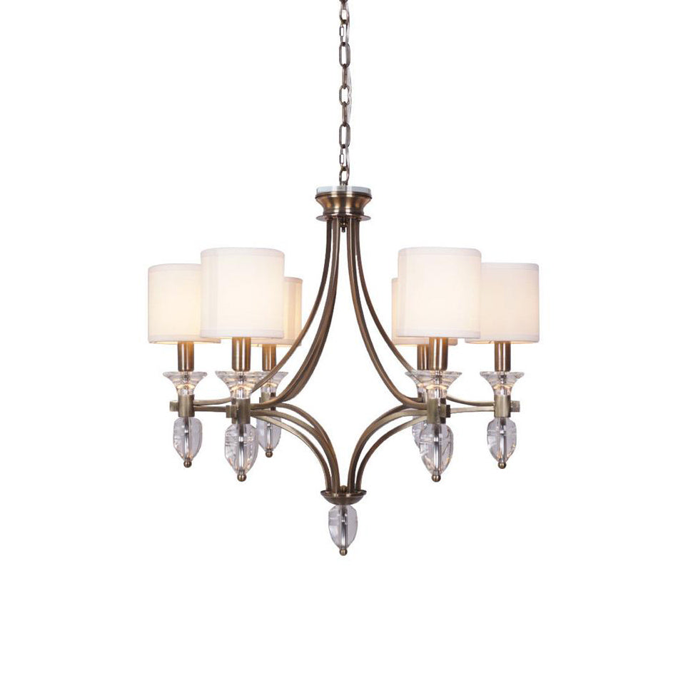 Rift Vintage Luxury Glass Chandelier