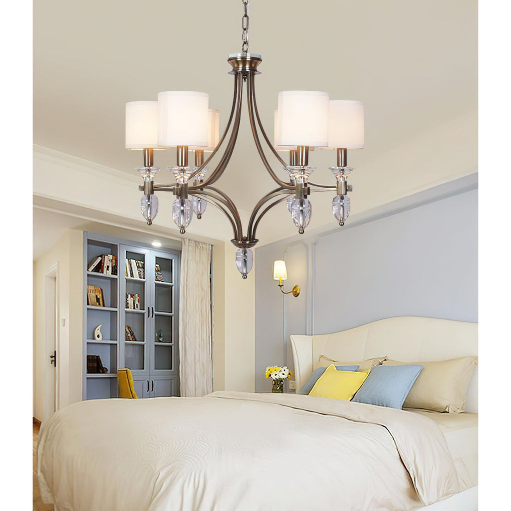 Rift Vintage Luxury Glass Chandelier