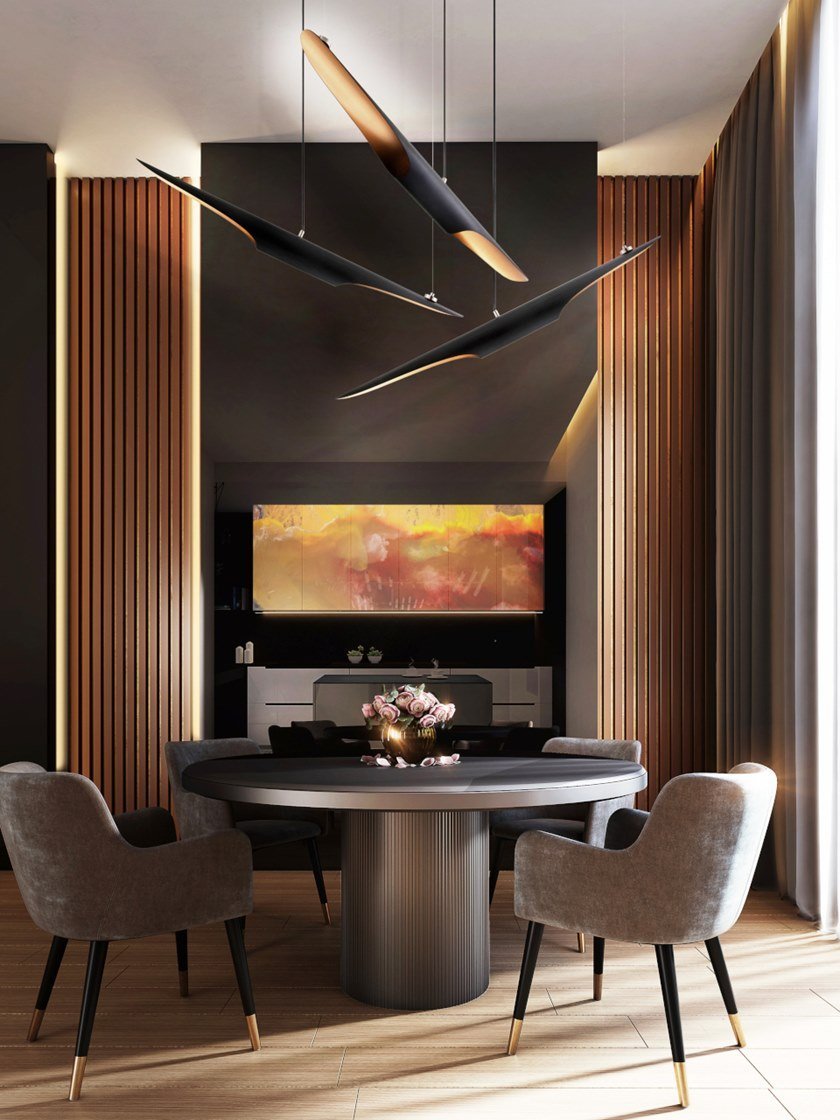 Soar Modern Pipe Pendant Lights