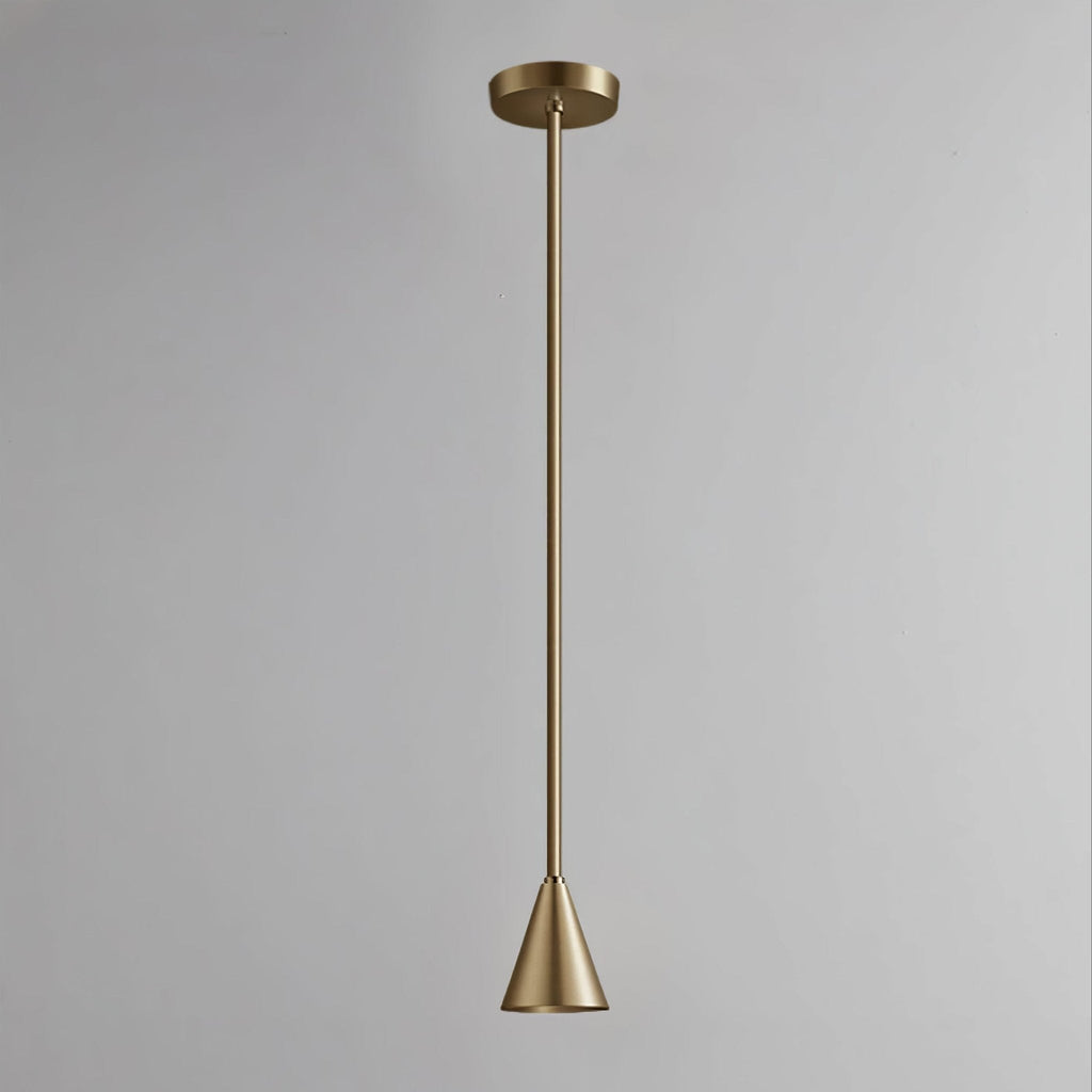 Cutheion Modern Minimalist Brass Pendant Light