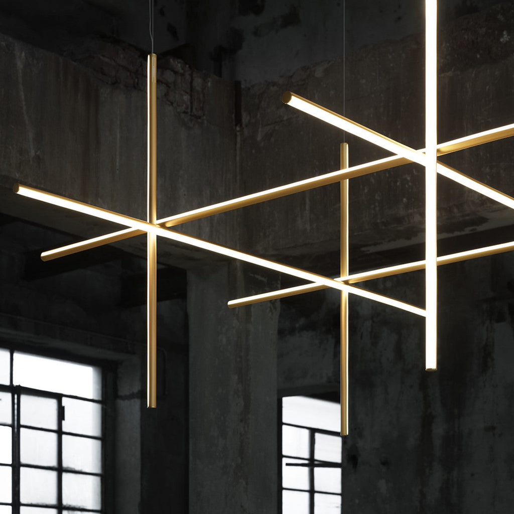 Breeze Modern Minimalist Classic Copper Chandelier