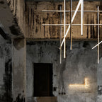 Breeze Modern Minimalist Classic Copper Chandelier